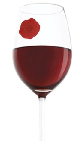 מתנה לראש השנה - סט סימני חותמות לכוסות יין עם ברכות בעברית + פקק ליין